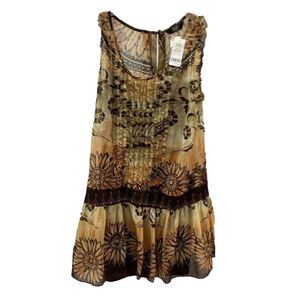 Veeko Sunflower Dress Size F NWT
